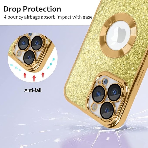 iPhone 13 Pro Max Glitter Case✨💛 - Picture 4 of 4